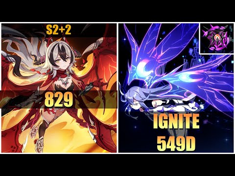 [EU] Nirvana 549D - Benares - Ignite 829 Pts | Honkai Impact 3rd 8.5