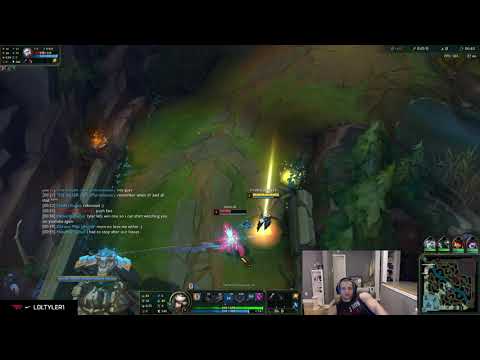 Tyler1 showcases his Camille mechanics