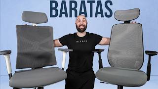 🔥 TOP 3 Sillas Ergonómicas BARATAS de Amazon que SÍ valen la pena