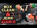 Box Clean & Jerk 200KG