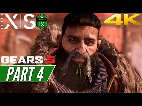 GEARS 5 (XBOX SERIES X) Walkthrough Gameplay 4K 60FPS [PART 4] RECRUITMENT DRIVE - No Commentary