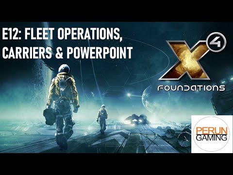 X4 E12: Fleet Design, Powerpoint & the Reunification War (plus more Terraforming)