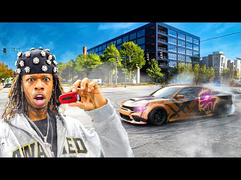 Sliding My Hellcat Redeye For The First Time..