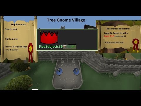 Tree Gnome Village Quest Guide OSRS