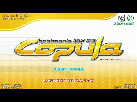 beatmaniaIIDX 23 copula (ENTRY~GAME OVER)