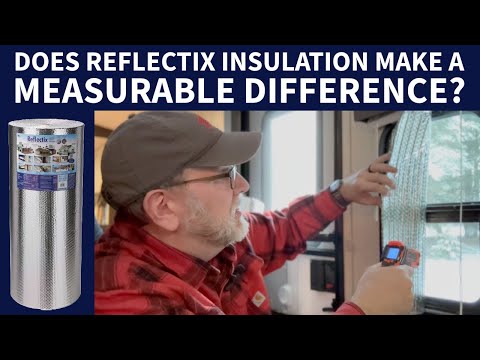 RV Window Insulation with Reflectix | Does It Really Work? (Install + IR Test)