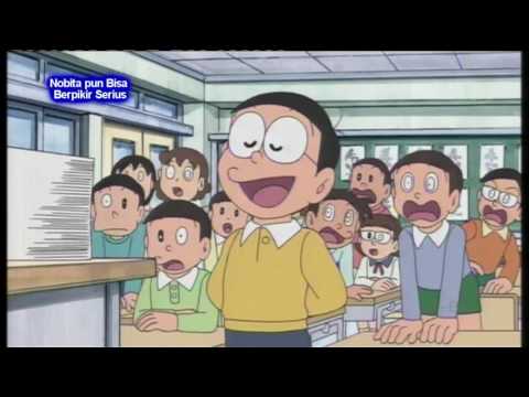 , title : 'Doraemon bahasa Indonesia Nobita pun bisa berpikir serius'