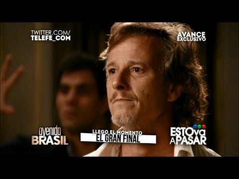 "Avenida Brasil" - Carmina se sorprende al ver a Max vivo