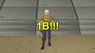 How to make 1B in under 60 seconds!!! (OSRS 2021) #Shorts