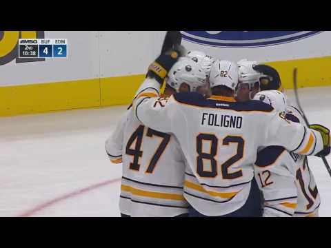 Buffalo Sabres at Edmonton Oilers October 16th 2016 6-2 Win