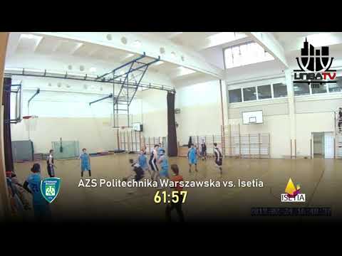 AZS Politechnika Warszawska vs. Isetia - Liga Mistrzów UNBA