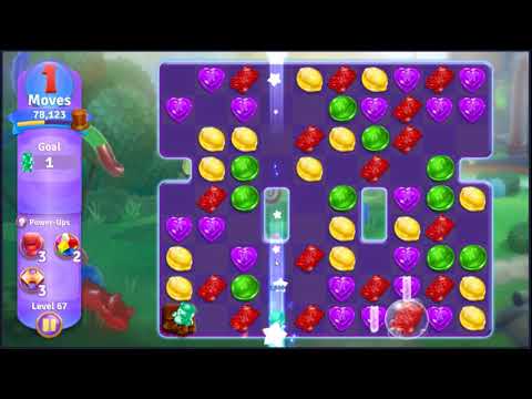 Wonka's World of Candy Level 67 - NO BOOSTERS + FULL STORY 🍫 | SKILLGAMING ✔️