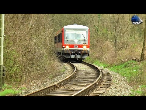 Automotor Duewag BR628 525-7 IRC/DB Regio DMU in Defileul Crisului Repede Canyon - 07 April 2018