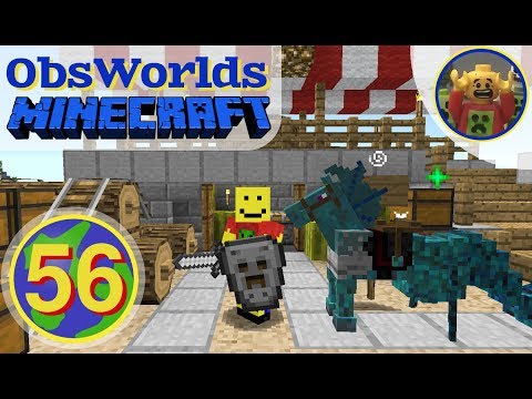 Jim Plays ObsWorlds Minecraft E56 - ObsWorlds C, Part 2 of The Beginning