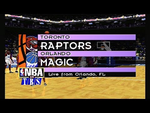 NBA Live '98 (PS1) Raptors vs Magic
