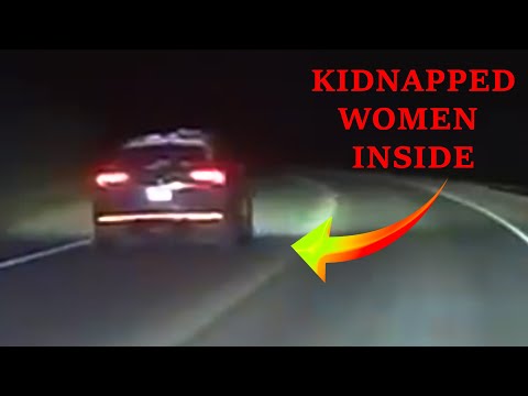 Craziest High Speed Police Chase Of Kidnapping Suspect - Bodycam