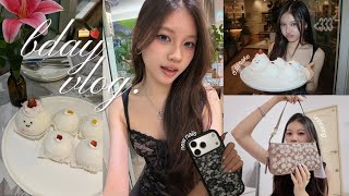 life in KL 🍓: 22nd birthday vlog!!, unboxing gifts, getting ready, simple celebration