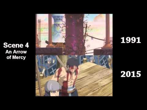 The Heroic Legend of Arslan (Arslan Senki) - 1991 vs 2015 (Side by Side Comparison) - Part 2