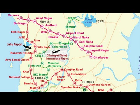 Mumbai Metro Map