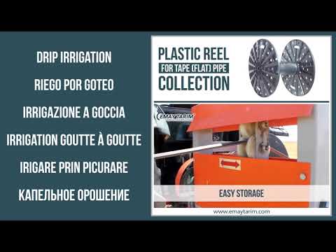 PLASTIC REEL FOR TAPE (FLAT) PIPE COLLECTION