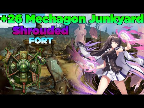 【Season 4】+26 Fortified/Shrouded Mechagon Junkyard | Windwalker Monk PoV 9.2.7