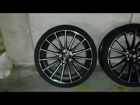 20" Zoll Savini BM16 double dark tint concave wheels rims felgen