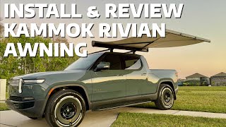 Kammok Crosswing Awning Install & Review on Rivian R1T