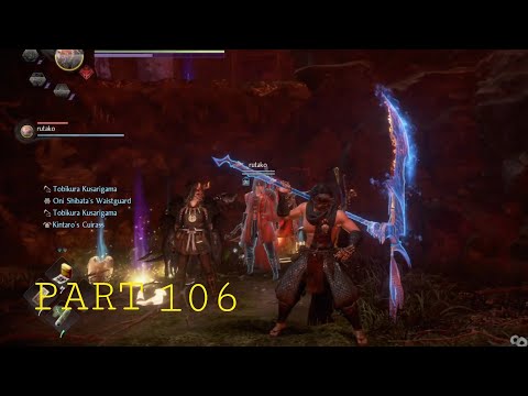 Nioh 2 Pt 106 (The high-spirited Demon)Walktrough Easy kill for KAMAITACHI Ps4 pro gameplay
