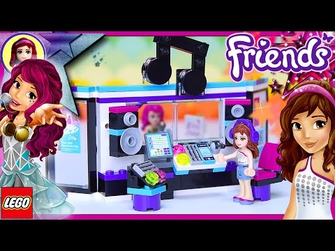 Lego Friends Pop Star Recording Studio Build Review Silly Play - Kids Toys