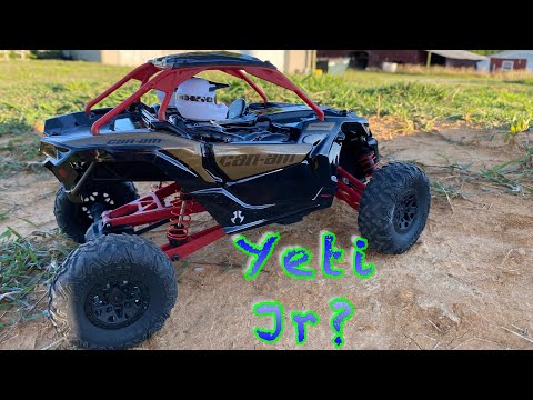 Can Am Yeti Jr 1st look and run! Upgrades?