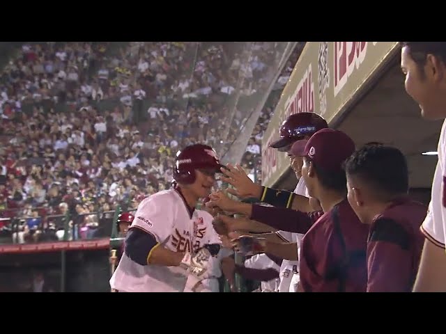 【6回裏】粘り強い!! イーグルス・銀次の3号2ランで再び同点!! 2018/6/22 E-F