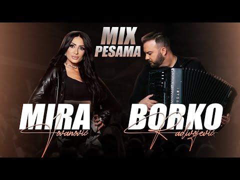 MIRA JOVANOVIĆ & BORKO RADIVOJEVIĆ - KAFANSKA NOĆ MIX PESAMA