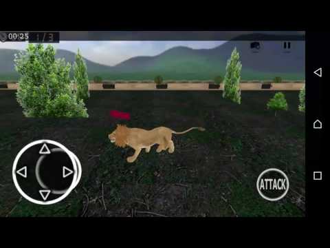 Wild Lion Simulator 3D Video
