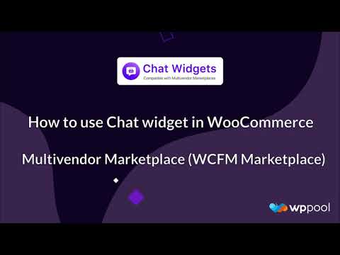 How to use OMG Chat Widget for WCFM Multivendor Marketplace