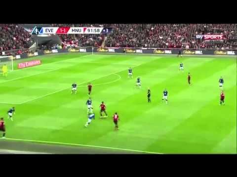 Le but Anthony Martial contre Everton (2-1)