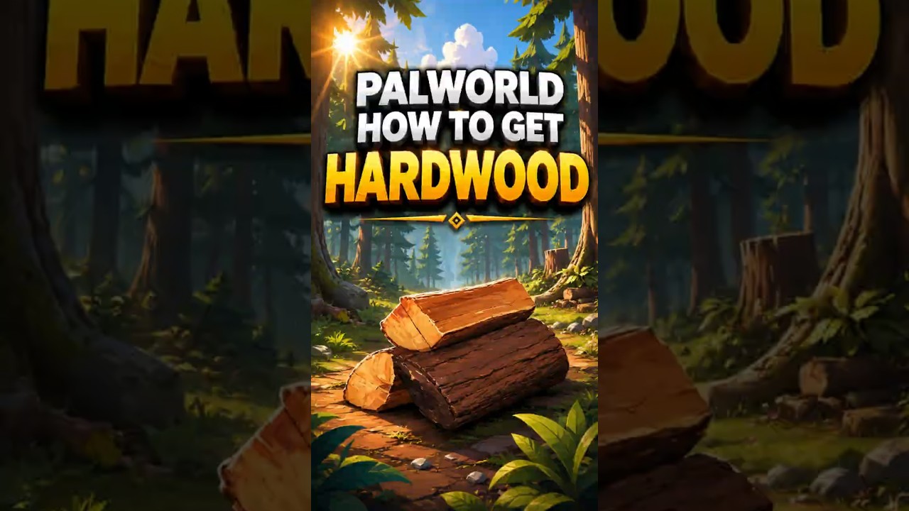 PALWORLD 1.0 HOW TO GET HARDWOOD