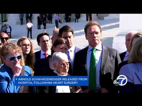 Schwarzenegger released from hospital after heart surgery