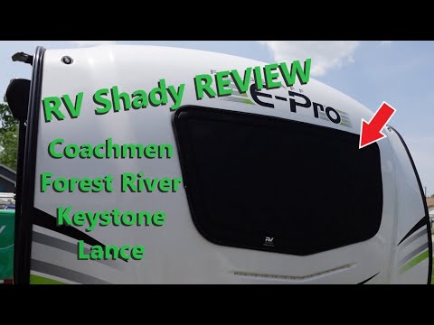 RV Shady REVIEW "Protect your RV window"
