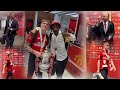 😂 Erik ten Hag, Rashford, Garnacho, Rashford, Man United Celebrations Leaving Wembley With FA Cup.