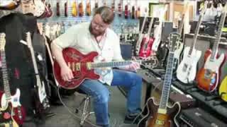 Video thumbnail for Eastman Guitars, T186MX, thinline double cutaway by portlandmusic