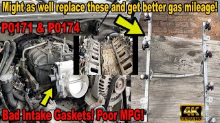 Chevy Suburban, Tahoe, Silverado, Express, Avalanche Intake Manifold Gasket Replacement Detailed!