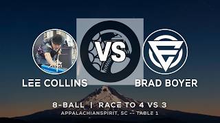 LEE COLLINS vs  BRAD BOYER - APPALACHIANSPIRIT - TABLE 1 | EvoSports