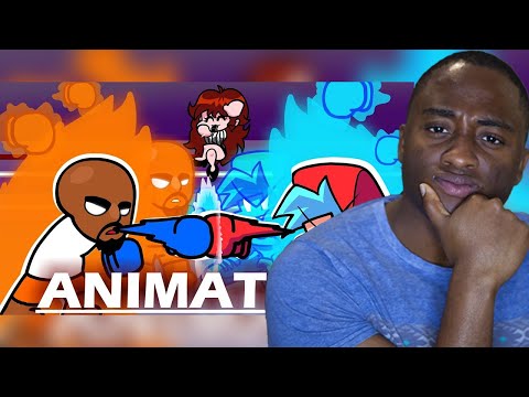 Matt vs Boyfriend Boxing Fight (Friday Night Funkin Animation)