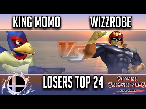 Smash'N'Splash 4  LOSERS TOP 24 - MVG | King Momo (Falco) vs Frys | Wizzrobe (Falcon)