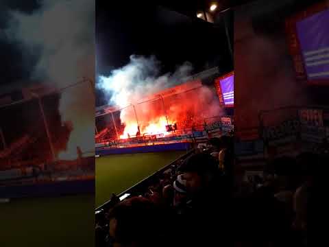 SV Meppen Ultras Pyrotechnik gegen Osnabrück