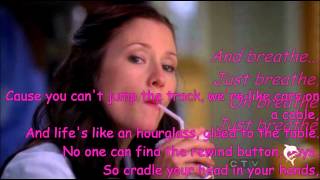 Breathe-Lexie Grey (Chyler Leigh) with Lyrics