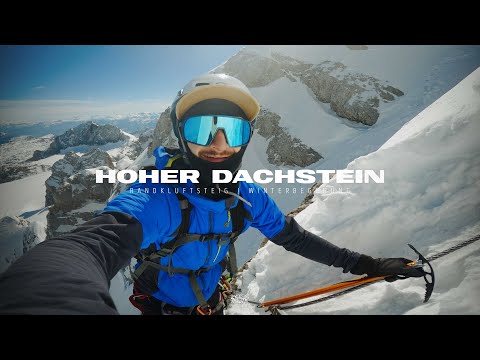 Hoher Dachstein (2995m) Randkluftsteig Winterbesteigung
