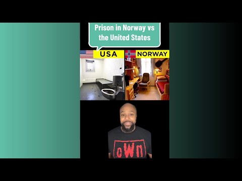 Prison in Norway vs the United States 🇳🇴🇺🇸