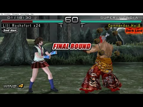 20_6 D Asuka Kazama VS Heihachi - TEKKEN DARK RESURRECTION PPSSPP v1.0  ( Uchiha x24 )