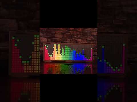 LED panel with spectrum visualizer and dynamic effects functions LED-SV48 matrix